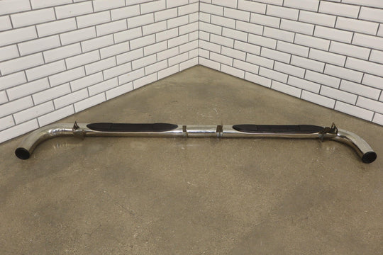 03 - 07 Hummer H2 SUV Right RH Running Board (Chrome/Black) Dented See Photos