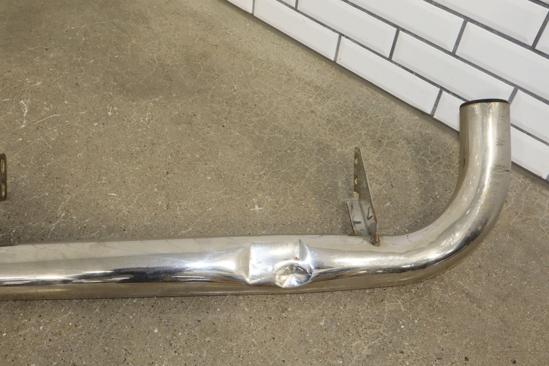 03 - 07 Hummer H2 SUV Right RH Running Board (Chrome/Black) Dented See Photos