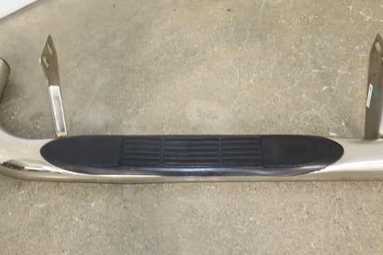 03 - 07 Hummer H2 SUV Right RH Running Board (Chrome/Black) Dented See Photos