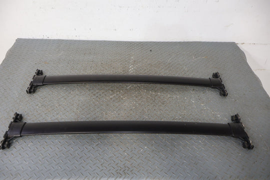 03 - 07 Lexus GX470 Overhead Luggage Racks Pair OEM (Black) No Caps