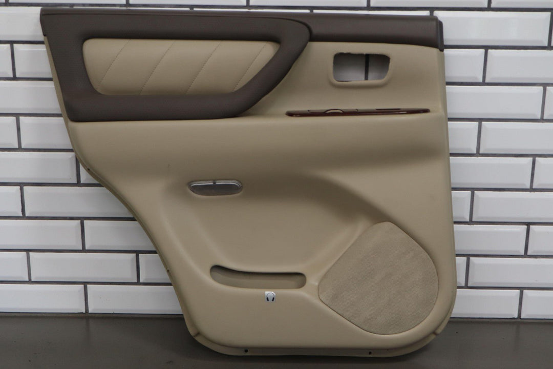 03 - 07 toyota LandCruiser Left Driver REAR Interior Door Trim Panel