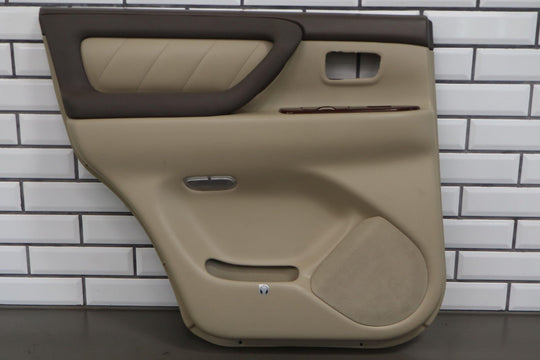 03 - 07 toyota LandCruiser Left Driver REAR Interior Door Trim Panel