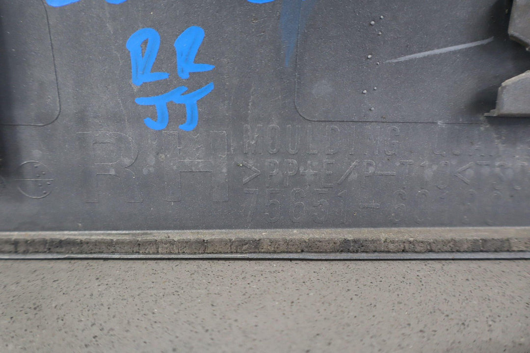 03 - 07 Toyota LandCruiser Right Passenger Rear Quarter Panel Molding Trim