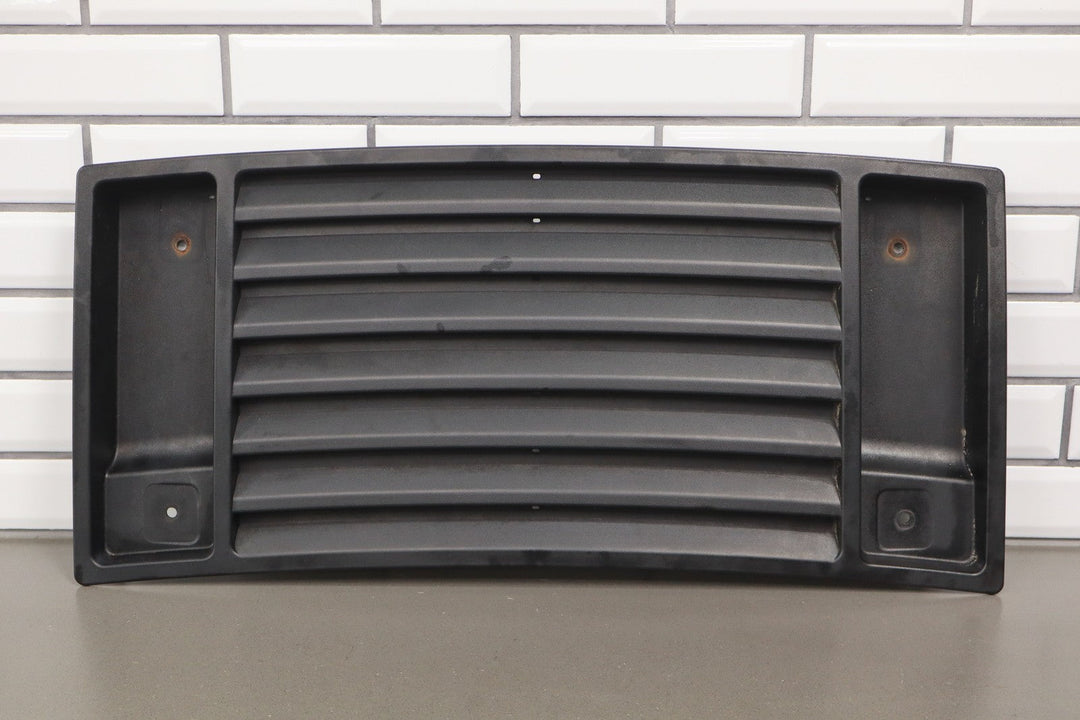 03 - 09 Hummer H2 Base Model Black Plastic Upper Hood Grille OEM 25928163