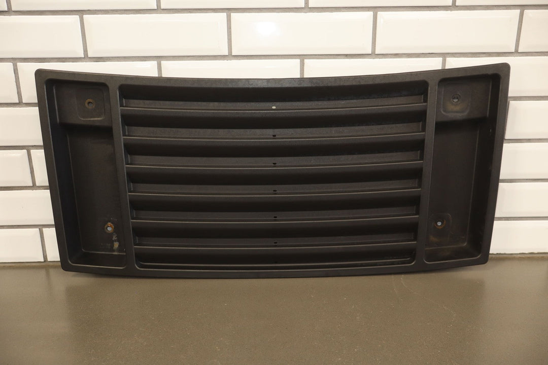 03 - 09 Hummer H2 Base Model Black Plastic Upper Hood Grille OEM *No Handles*