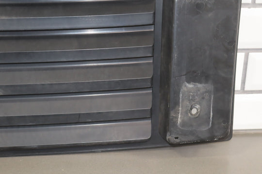 03 - 09 Hummer H2 Base Model Black Plastic Upper Hood Grille OEM *No Handles*