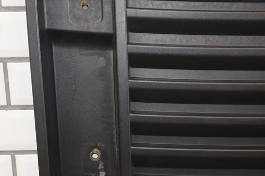 03 - 09 Hummer H2 Base Model Black Plastic Upper Hood Grille OEM *No Handles*