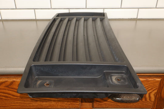 03 - 09 Hummer H2 Base Model Black Plastic Upper Hood Grille OEM *No Handles*