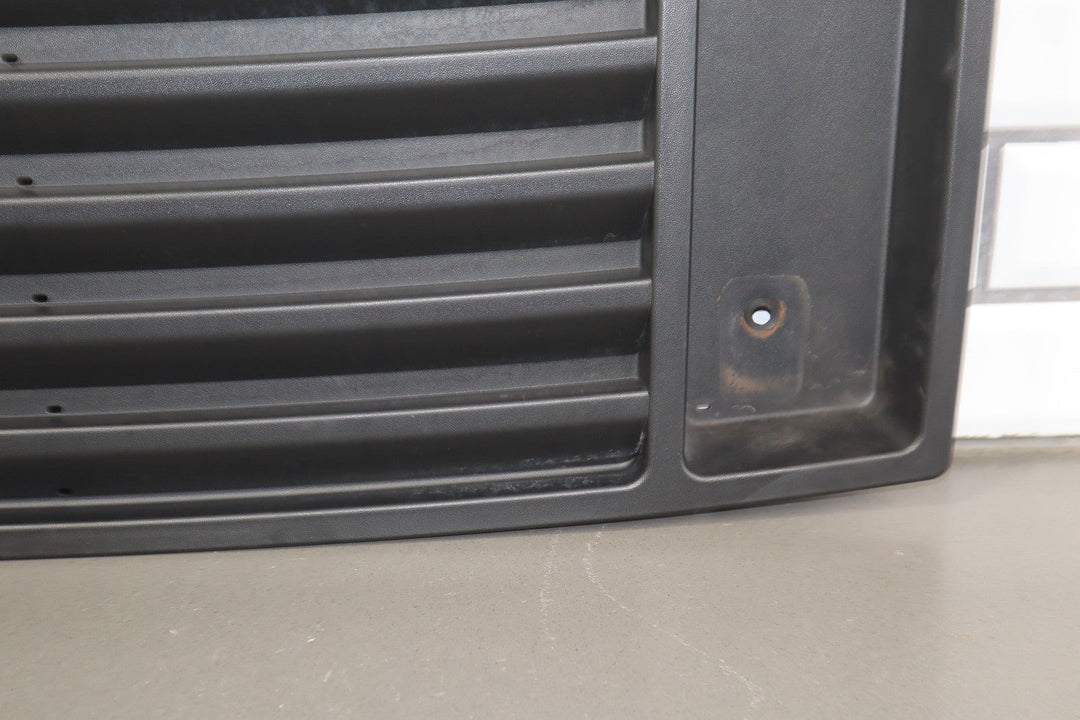03 - 09 Hummer H2 Base Model Black Plastic Upper Hood Grille OEM *No Handles*