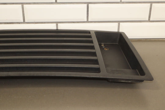 03 - 09 Hummer H2 Base Model Black Plastic Upper Hood Grille OEM *No Handles*