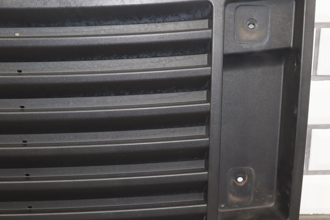 03 - 09 Hummer H2 Base Model Black Plastic Upper Hood Grille OEM *No Handles*