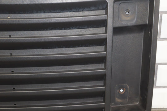 03 - 09 Hummer H2 Base Model Black Plastic Upper Hood Grille OEM *No Handles*