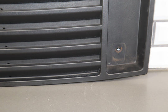 03 - 09 Hummer H2 Base Model Black Plastic Upper Hood Grille OEM *No Handles*