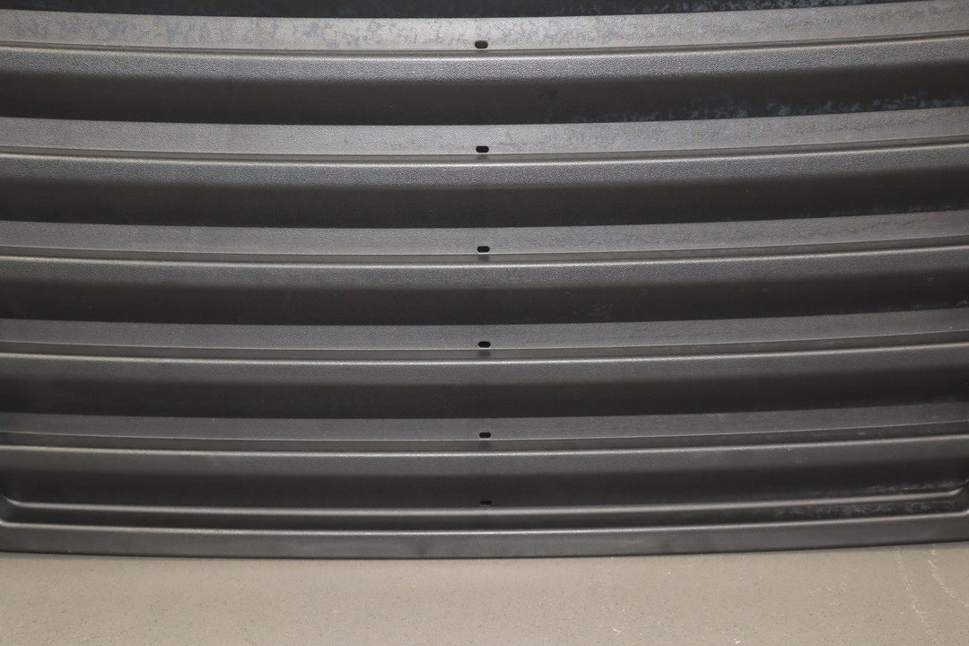 03 - 09 Hummer H2 Base Model Black Plastic Upper Hood Grille OEM *No Handles*