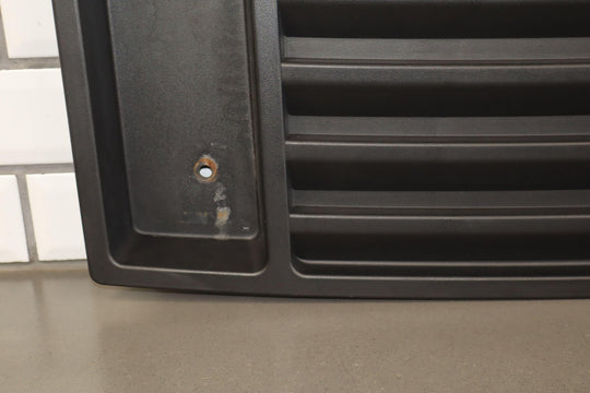 03 - 09 Hummer H2 Base Model Black Plastic Upper Hood Grille OEM *No Handles*