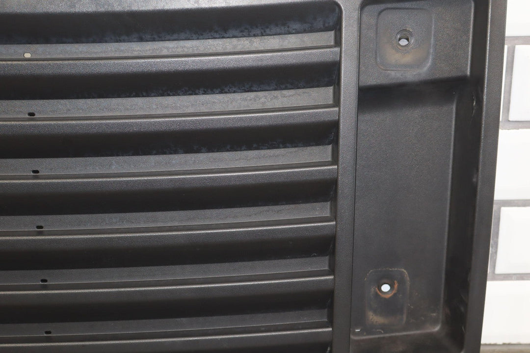 03 - 09 Hummer H2 Base Model Black Plastic Upper Hood Grille OEM *No Handles*