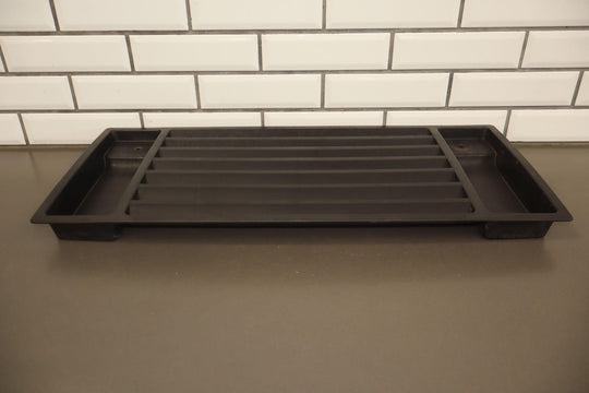 03 - 09 Hummer H2 Base Model Black Plastic Upper Hood Grille OEM *No Handles*