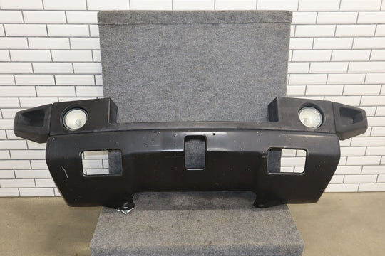 03 - 09 Hummer H2 Front Black Bumper W/ Covers & Fog Lights