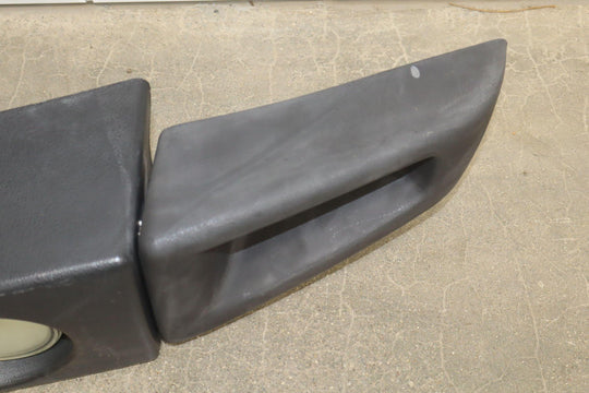 03 - 09 Hummer H2 Front Bumper Covers 3 PCS W/ Fog Lights (Textured Black)