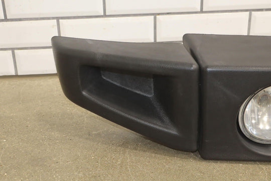 03 - 09 Hummer H2 Front Bumper Covers 3 PCS W/ Fog Lights (Textured Black)