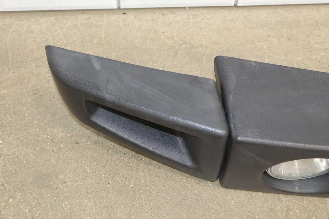 03 - 09 Hummer H2 Front Bumper Covers 3 PCS W/ Fog Lights (Textured Black)