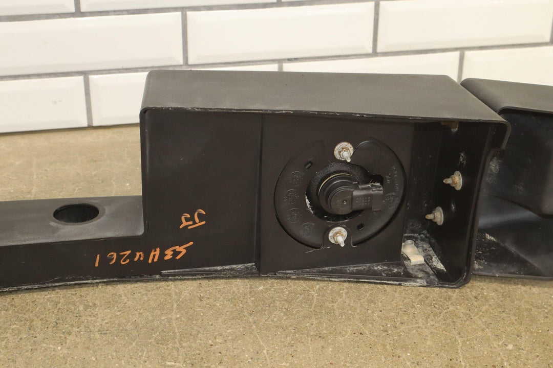 03 - 09 Hummer H2 Front Bumper Covers 3 PCS W/ Fog Lights (Textured Black)