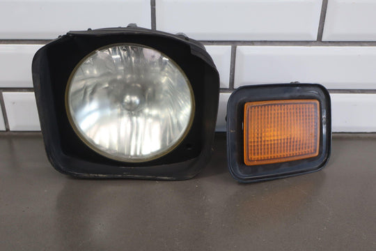 03 - 09 Hummer H2 Left LH Headlight Lamp W/ Front Amber Marker