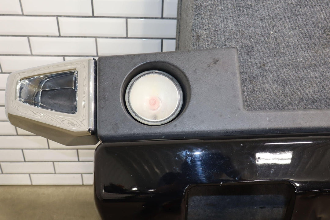 03 - 09 Hummer H2 OEM Front Bumper with Fog Lights & Chrome Winglets