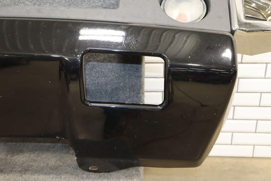 03 - 09 Hummer H2 OEM Front Bumper with Fog Lights & Chrome Winglets