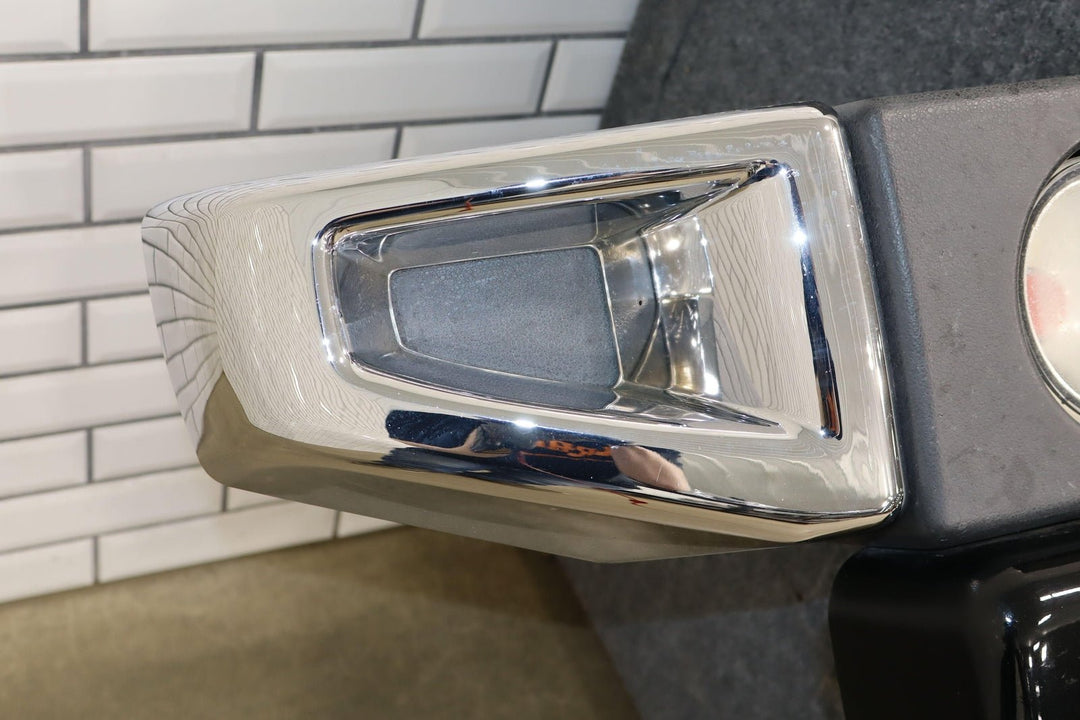 03 - 09 Hummer H2 OEM Front Bumper with Fog Lights & Chrome Winglets