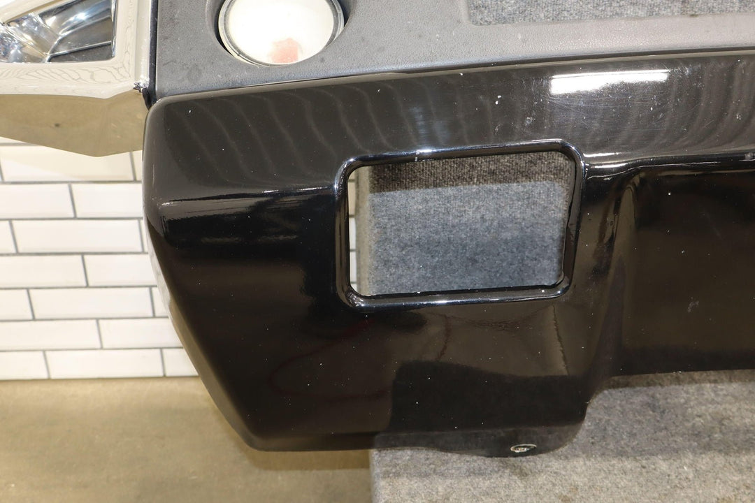 03 - 09 Hummer H2 OEM Front Bumper with Fog Lights & Chrome Winglets