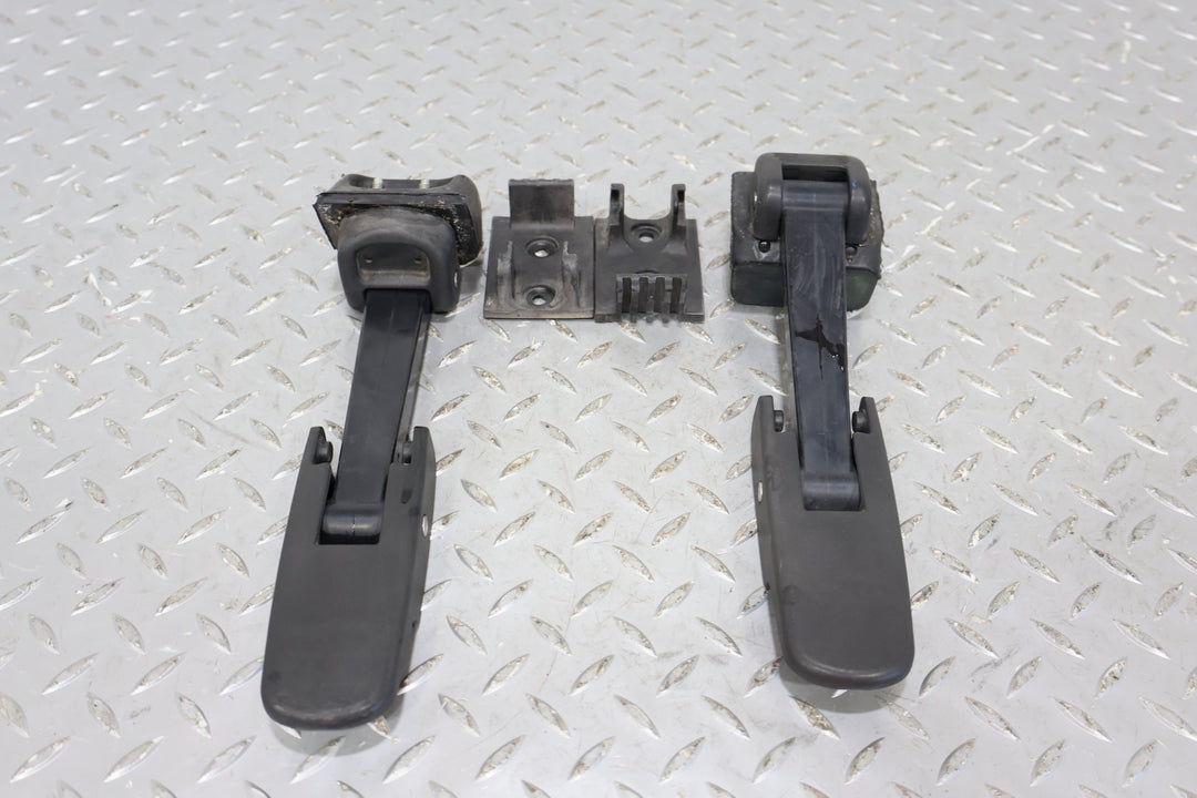 03 - 09 Hummer H2 OEM Hood Straps / Latches (Black) Pair of 2