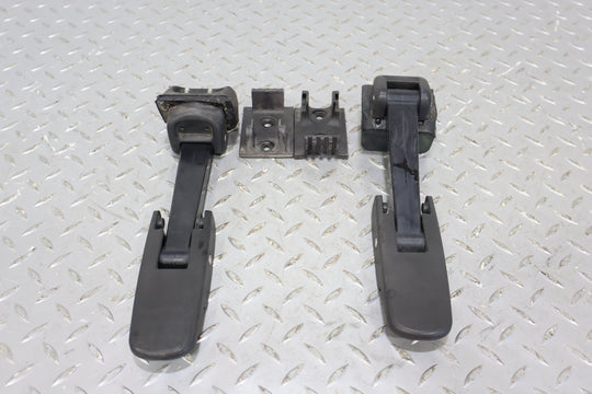 03 - 09 Hummer H2 OEM Hood Straps / Latches (Black) Pair of 2
