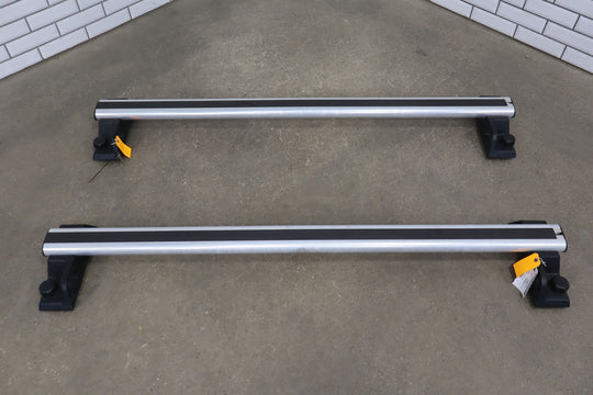 03 - 09 Hummer H2 OEM Pair of 2 Roof Rack Luggage Cross Bars W/ Key E001