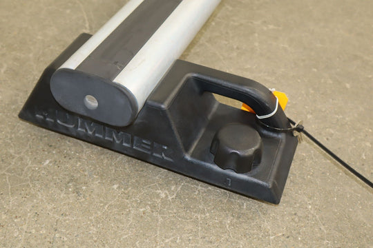 03 - 09 Hummer H2 OEM Pair of 2 Roof Rack Luggage Cross Bars W/ Key E001