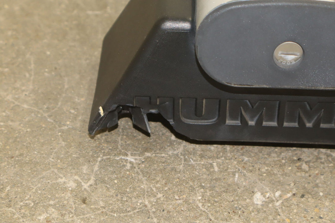 03 - 09 Hummer H2 OEM Pair of 2 Roof Rack Luggage Cross Bars W/ Key E002