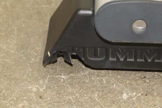 03 - 09 Hummer H2 OEM Pair of 2 Roof Rack Luggage Cross Bars W/ Key E002