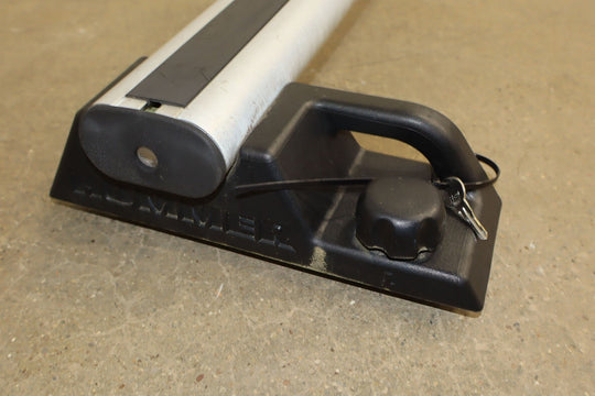 03 - 09 Hummer H2 OEM Pair of 2 Roof Rack Luggage Cross Bars W/ Key E002