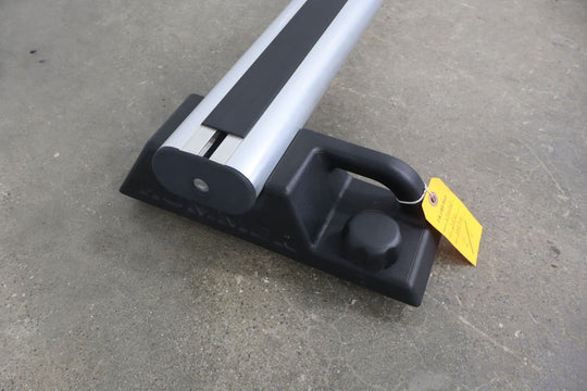 03 - 09 Hummer H2 OEM Pair of 2 Roof Rack Luggage Cross Bars W/ Key E002