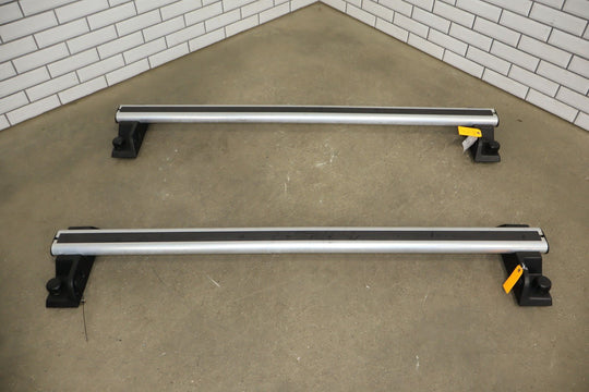 03 - 09 Hummer H2 OEM Pair of 2 Roof Rack Luggage Cross Bars W/ Key E002