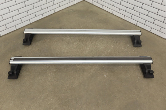 03 - 09 Hummer H2 OEM Pair of 2 Roof Rack Luggage Cross Bars W/ Key E003