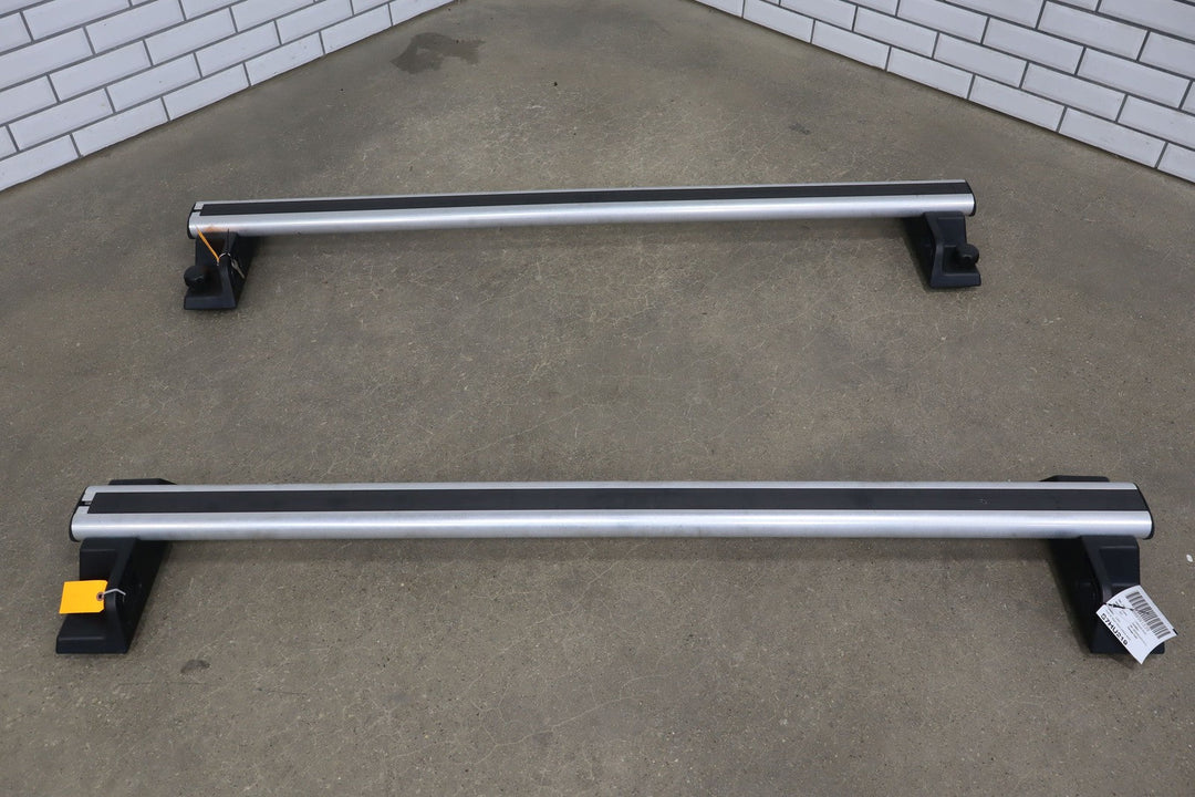 03 - 09 Hummer H2 OEM Pair of 2 Roof Rack Luggage Cross Bars W/ Key E003