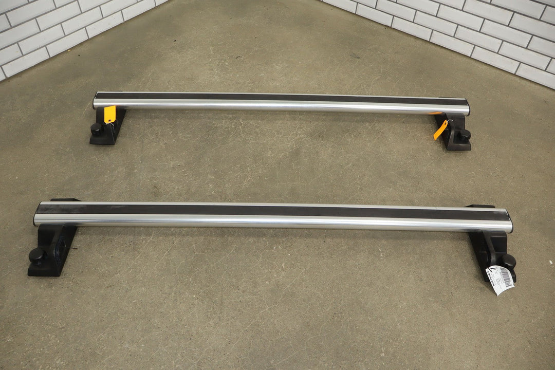03 - 09 Hummer H2 OEM Pair of 2 Roof Rack Luggage Cross Bars W/ Key E003