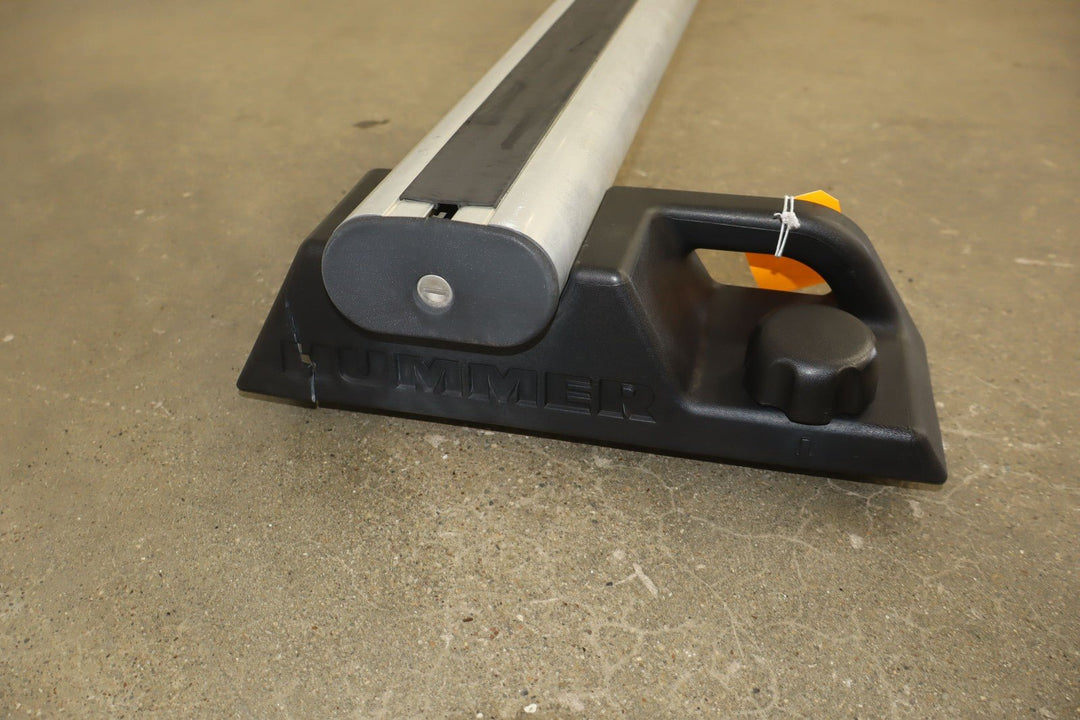 03 - 09 Hummer H2 OEM Pair of 2 Roof Rack Luggage Cross Bars W/ Key E004