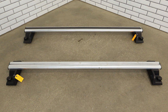 03 - 09 Hummer H2 OEM Pair of 2 Roof Rack Luggage Cross Bars W/ Key E004