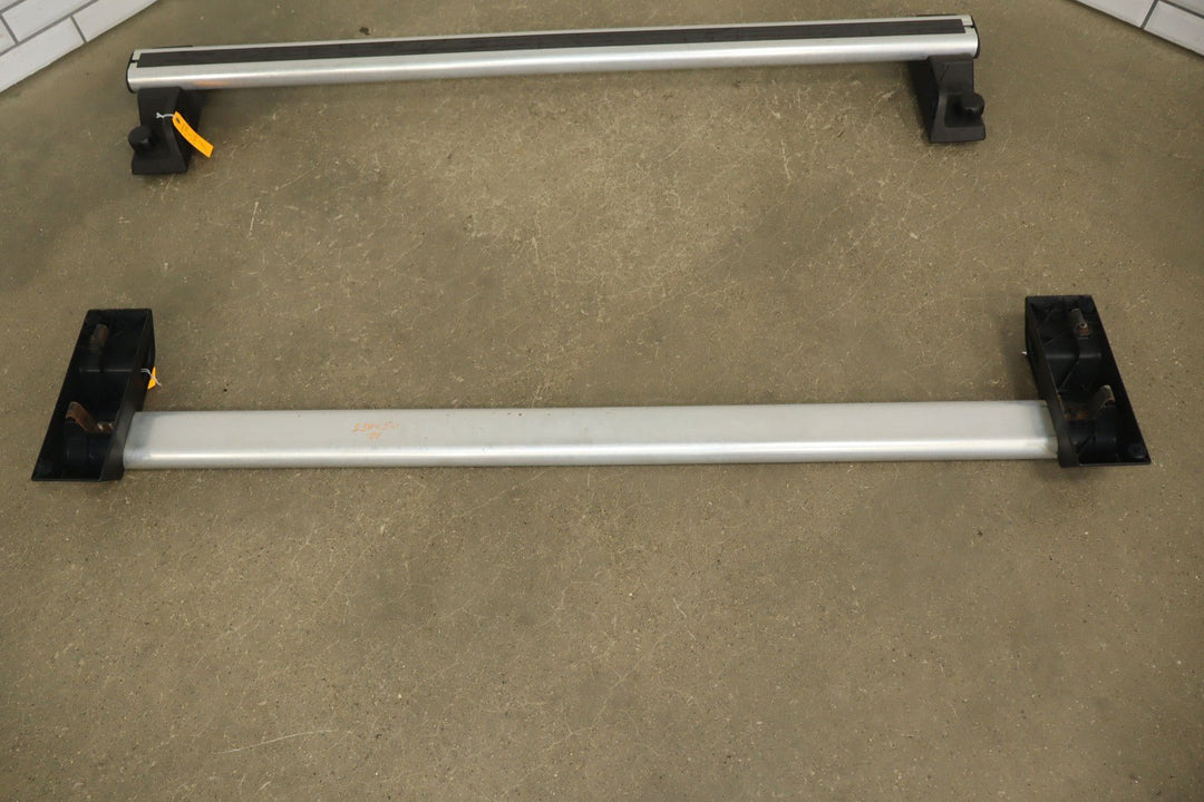 03 - 09 Hummer H2 OEM Pair of 2 Roof Rack Luggage Cross Bars W/ Key E004