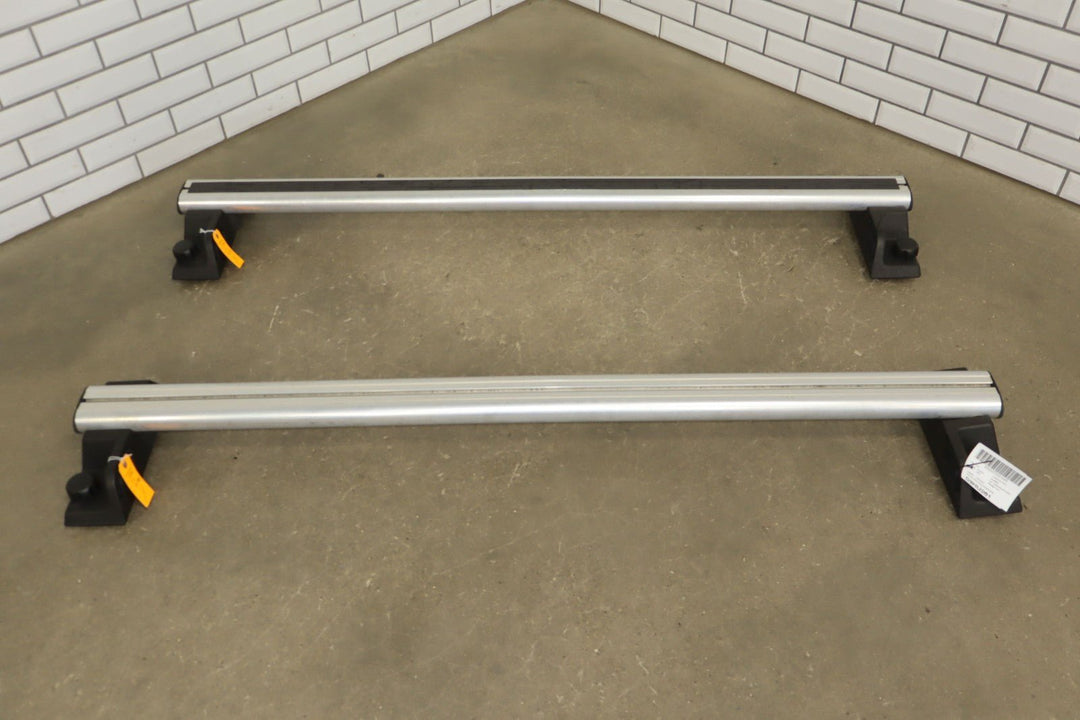 03 - 09 Hummer H2 OEM Pair of 2 Roof Rack Luggage Cross Bars W/ Key E004