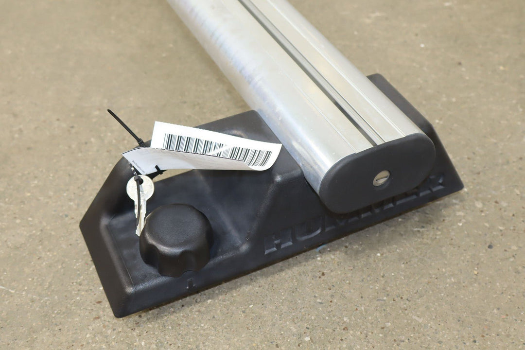 03 - 09 Hummer H2 OEM Pair of 2 Roof Rack Luggage Cross Bars W/ Key E004