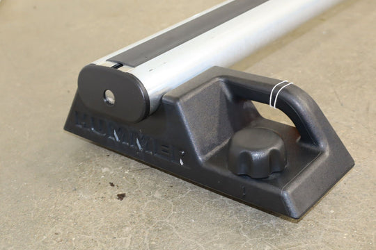 03 - 09 Hummer H2 OEM Pair of 2 Roof Rack Luggage Cross Bars W/ Key E004