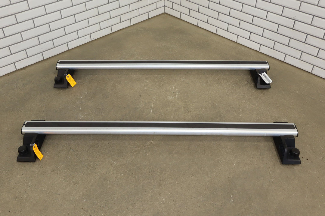 03 - 09 Hummer H2 OEM Pair of 2 Roof Rack Luggage Cross Bars W/ Key E004